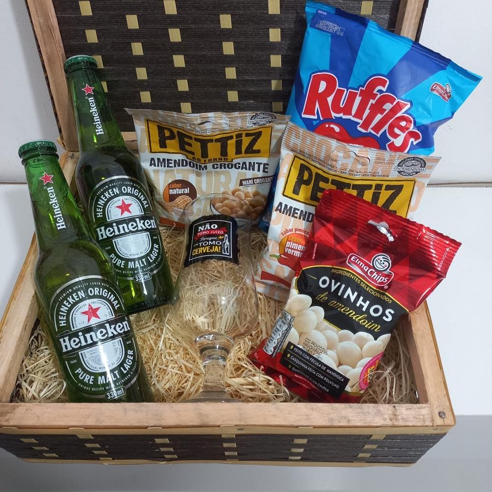 Cesta Heineken com Copo